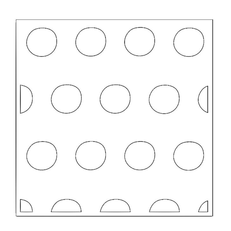 Bubble Stencil for DIY Scrapbooking DIY Paper Cards Making Craft Fun Plastic Templates Decoration Embellishment