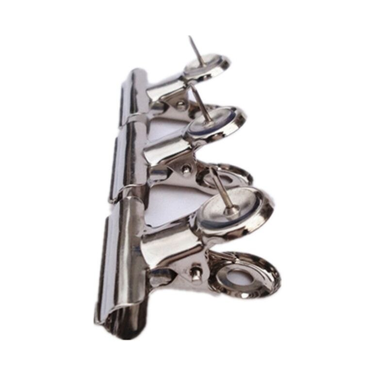 20Pcs Push Pins Clips Tacks Clips Thumb Clips Wall Clips with Pins for Cork Boards Cubicle Walls Using Art Projects Photos Notes