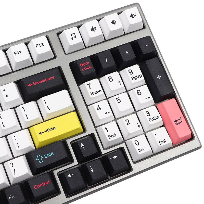 GMK Future Funk Keycaps Dye Subbed Cherry Profile US/Korean/Japanese 1.75U 2U Shift For GK61 64 84 87 98 104 MX Switches Keycap