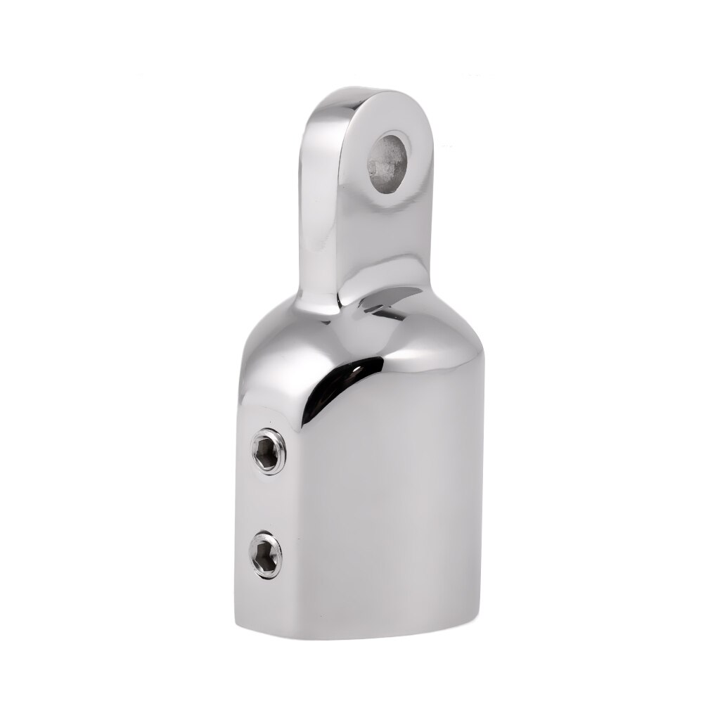 2 stuks roestvrijstalen oog eindkap voor biminitop bevestigingsmateriaal 25mm