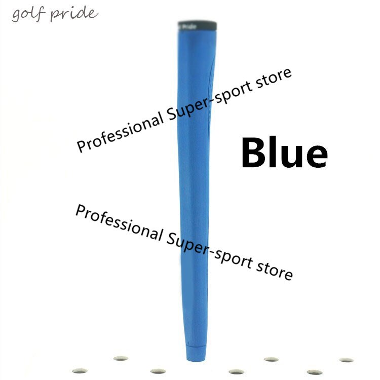 Empuñadura de palo de Golf 58R, 10 unids/lote, agarre de goma de ,: Azul