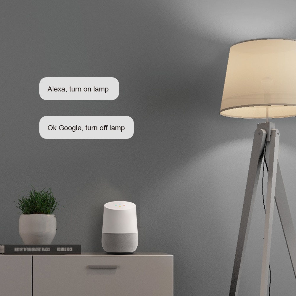BroadLink BestCon LB1 Smart Light Lamp LED Bulb Dimmable Light 220v E27 Voice APP Wireless Remote Control with Google Home Alexa