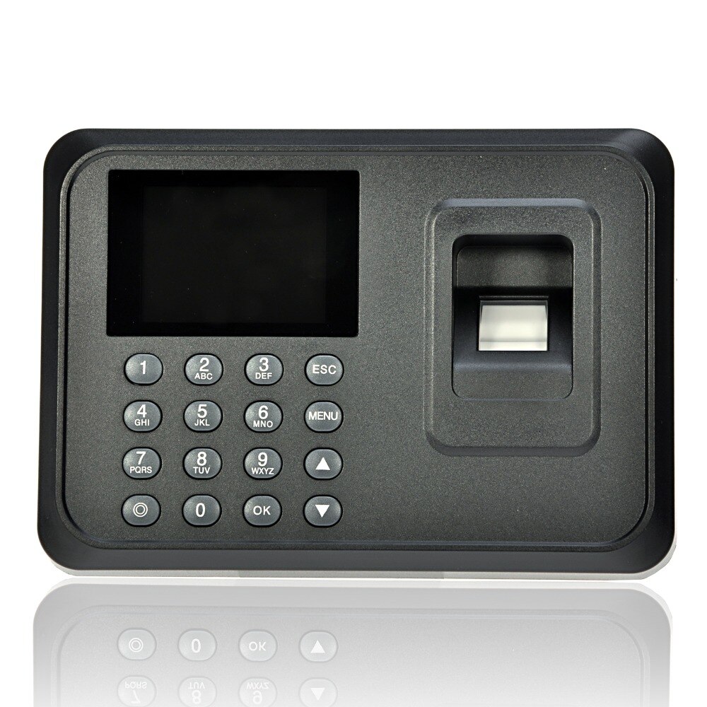 DANMINI Precision A6 2.4" TFT Fingerprint Time Attendance Clock Employee Payroll Recorder for Company Hospital School