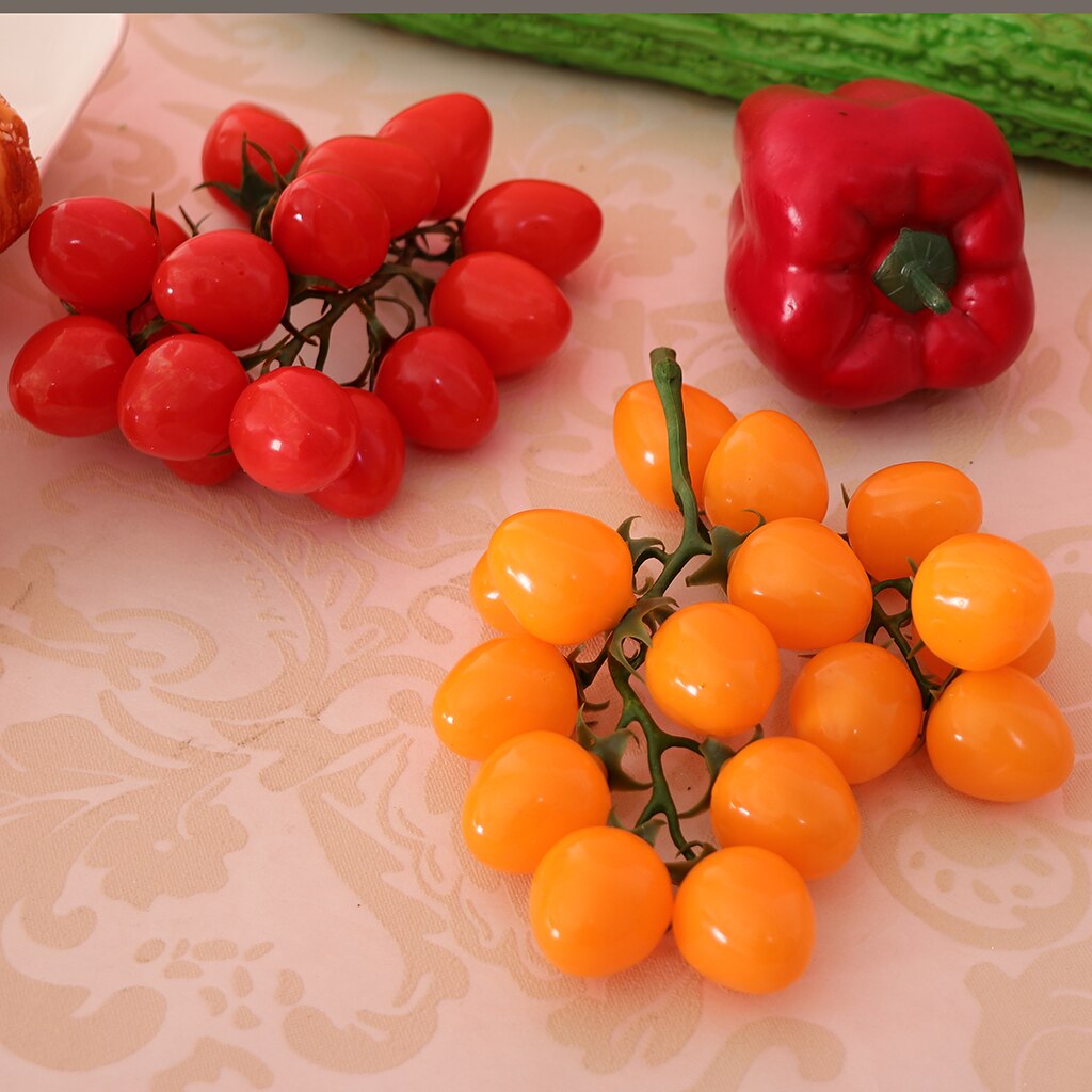 Kunstmatige Cherry Tomaten Real Looking Kunstmatige Faux Fruit Decoratieve