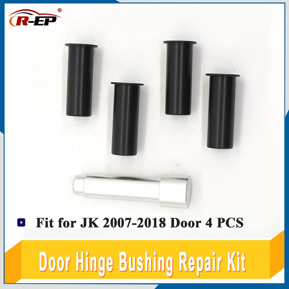 REP Door Hinge Bushing Repair Kit Fits for 2007 Jeep Wrangler JK Auto Parts