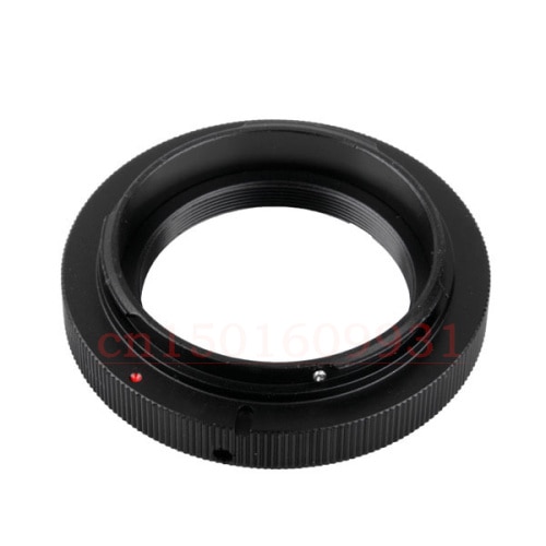 Inseguimento libero 10 pz in alluminio lente filtro Anello Adattatore per Telescopio T2 T-montare lente per canone 60D 5D II 5D III Macchina Fotografica