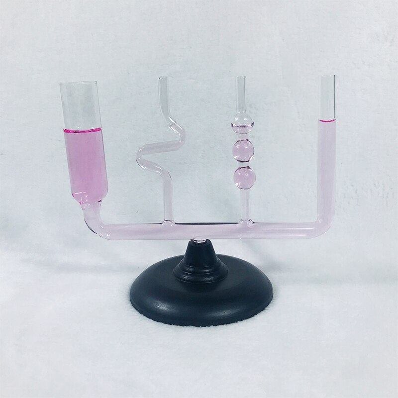 Glass Connector Communicating Vessels Physical Mechanics Liquid Pressure Test Equipment Physics Teaching Demonstration Instrumen