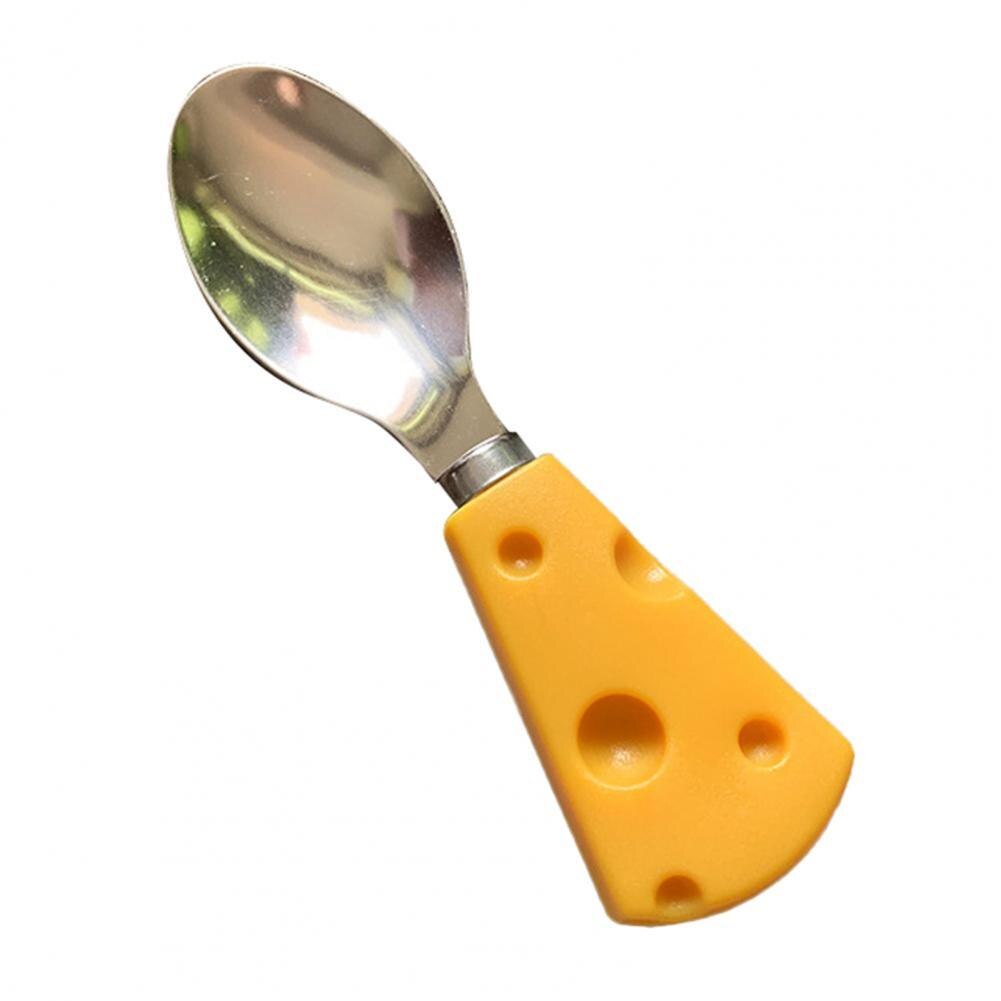 Practical Cheese Tools Lightweight Reusable Lovely Cheese Fork Serving Paddle Set Serving Paddle Cheese Spreader Fork