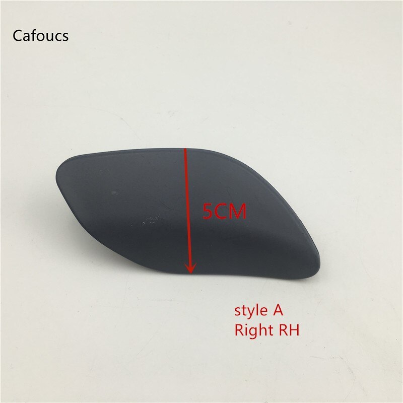 Cafoucs – couvercle de buse de lavage de phare avant, pour Porsche Cayenne: Style A Right 5cm