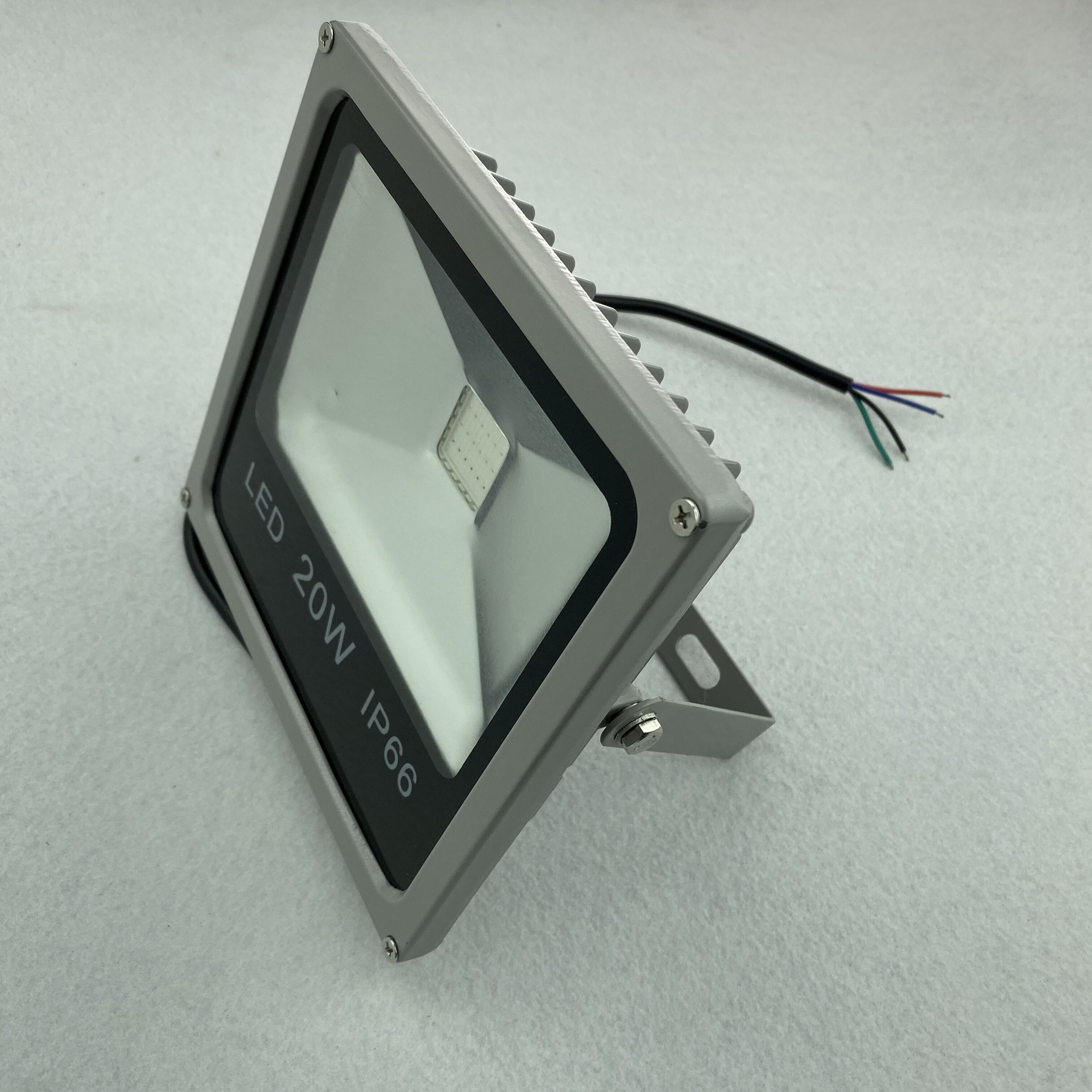 20W RGB dumb LED COB flood light;DC24V input;with 4 wire PWM driver inside;normal rgb light