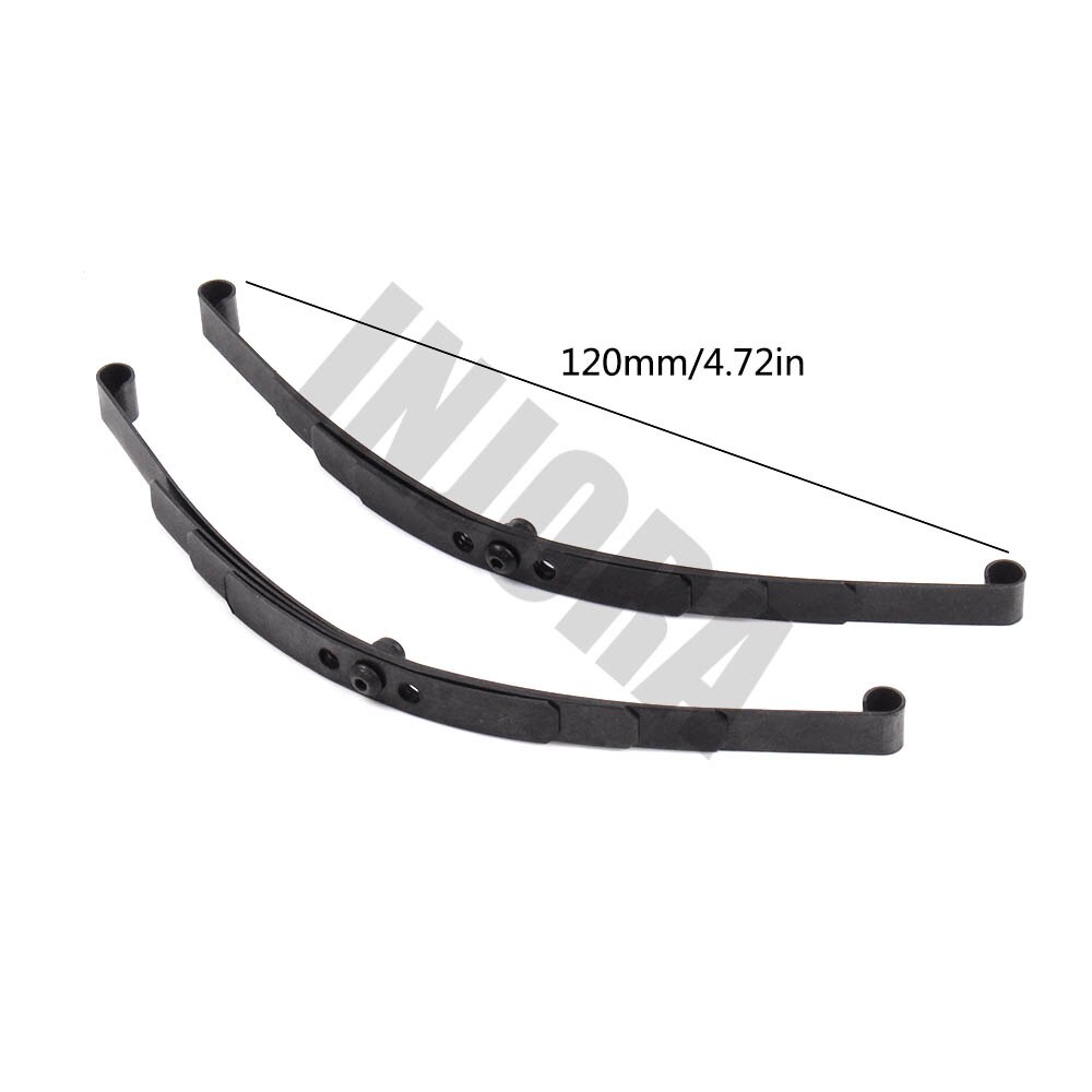 INJORA Harte Blatt Frühling Suspension Stahl Bar für 1:10 RC Rock Crawler D90 TF2 Axial SCX10 F350