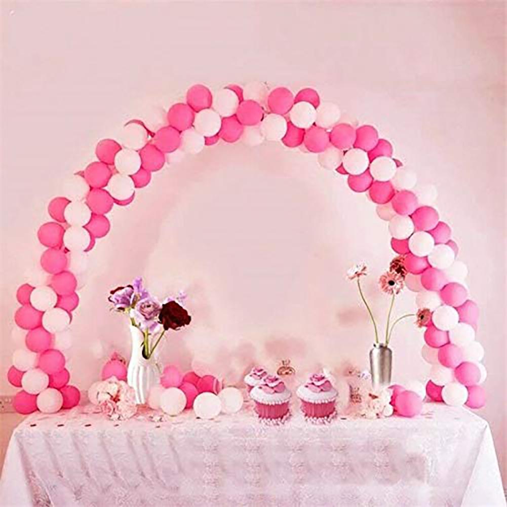 Tpfocus aftagelig bordplade bue balloner søjle stativ base til bryllupsfødselsdagsfest indretning