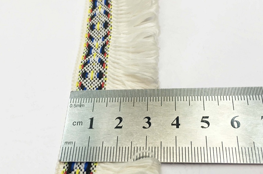 free ship 3.5cm wide line weaved trimming fabric price for 2 yards