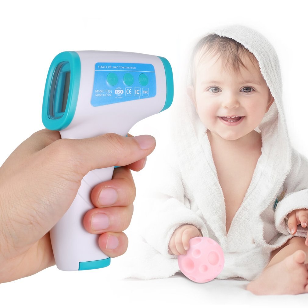 Digitale Temperatur Thermometer Ir Infrarood Thermometer Non-contact Voorhoofd Temperatuur Instrumenten Voor Volwassen Baby