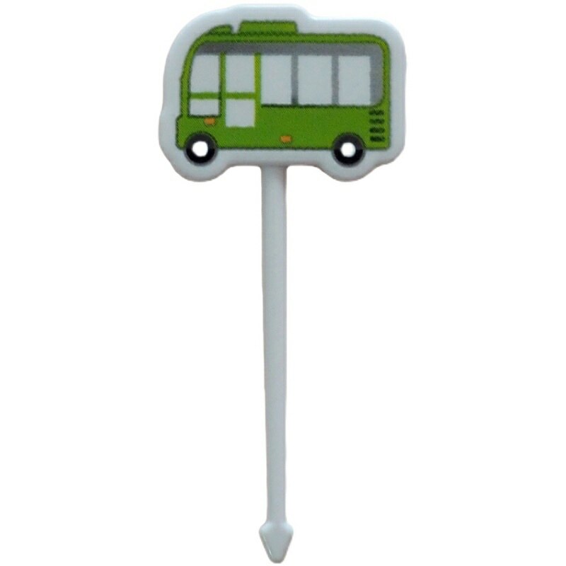Mini palillos de plástico para fruta de coche, palillo de dientes de Japón, decoración de , para Halloween, aperitivos, tartas, postres, Bento
