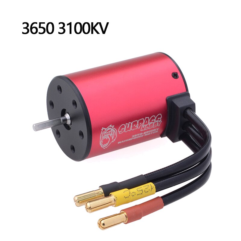 SUPERARE HOBBY 1/10 Parti di RC Impermeabile 3660 3650 F540 Brushless Motor w/Dissipatore di Calore 45A 60A 80A ESC 6KG 9KG Metal Gear 25T Braccio: 3650 3100KV