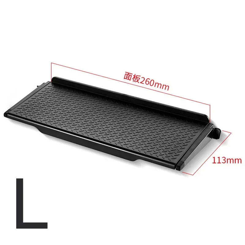 Estante de almacenamiento superior ajustable para pantalla de TV, soporte para Monitor de ordenador, soporte de escritorio, estante de exhibición para TV, estante de almacenamiento: Rojo