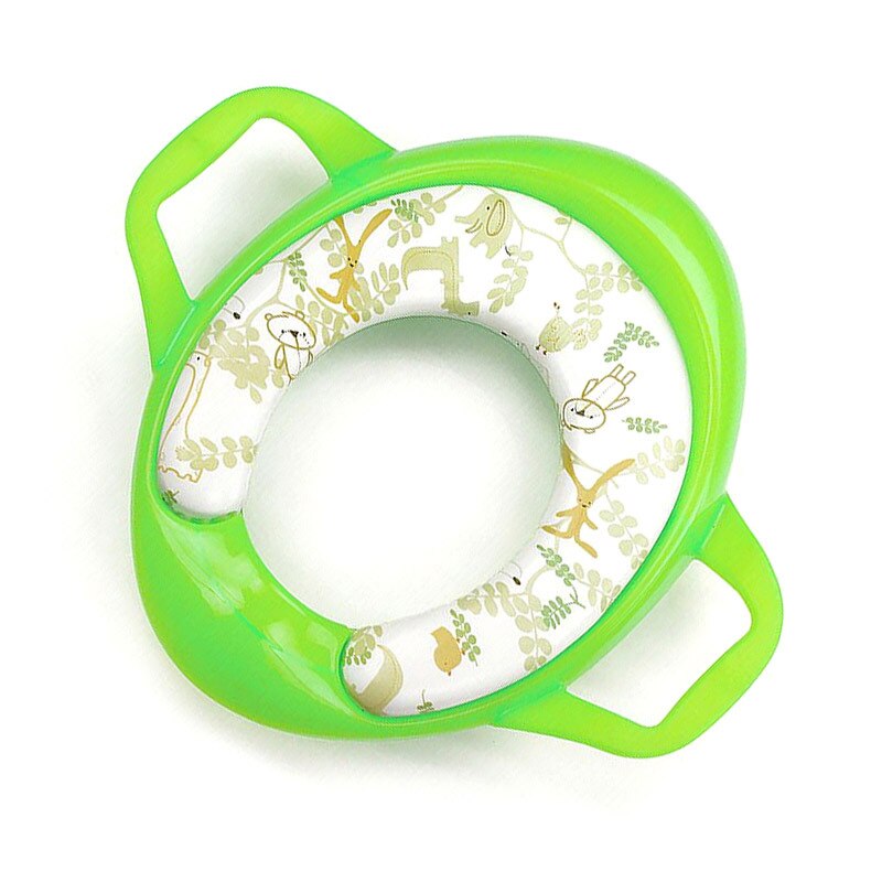Baby Milieuvriendelijke Wc Training Seat Plastic Zachte Potje Kinderen Trainer Assistent Potje Wc Pad met Handvat Kids Potje Pad