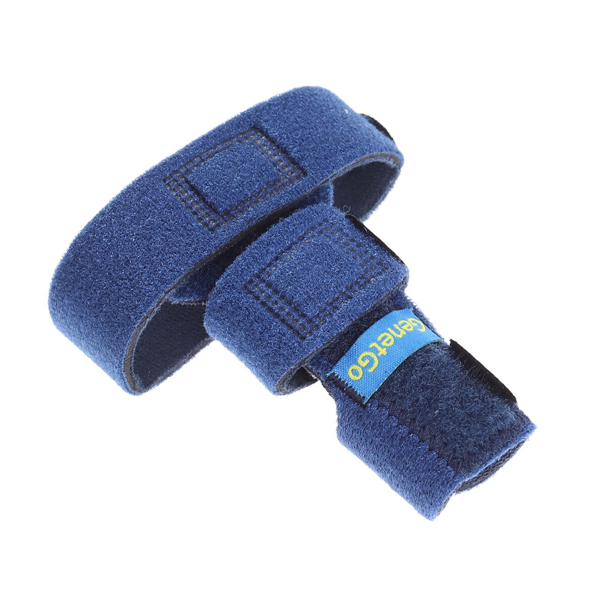 Udløserfinger forlængelse skinne justerbar fastgørelsesbælte håndstøtte (blå)