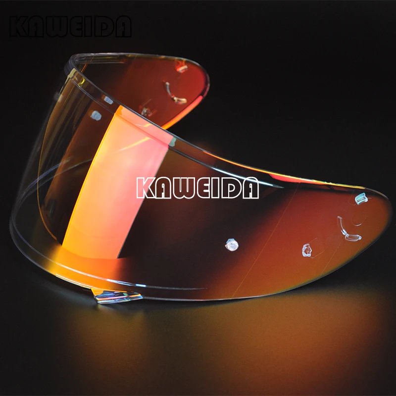 Helmvisier für SHOEI X-14 X14 Z-7 Z7 CWR-1 CWR1 NXR RF-1200 RF1200 X-Geist III XSpirit 3 X-vierzehn X vierzehn RYD CWR-F CWRF: Braun