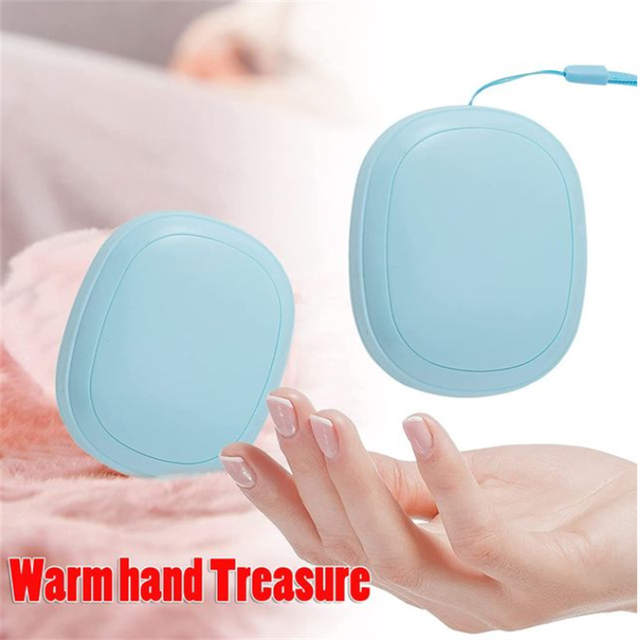 Winter Heater Usb Oplaadbare Thuis En Outdoor Reizen Warming Gereedschap Draagbare Mobiele Power Mini Elektrische Hand Warmer: 2pcs