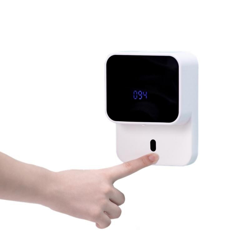 Household Smart Soap Dispenser Wall-mounted LED Screen Hand Washing Automatic Infrared Induction Foam Soap Dispenser: Default Title