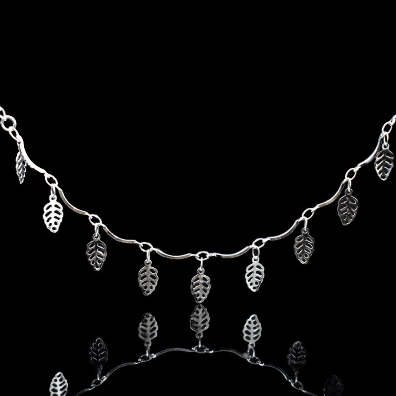 Bracelets de cheville porte-bonheur en argent Sterling 925, breloque de plage, style bohème, chaîne de pied, pendentif trèfle et feuille, de bijoux pour femmes, nouvelle