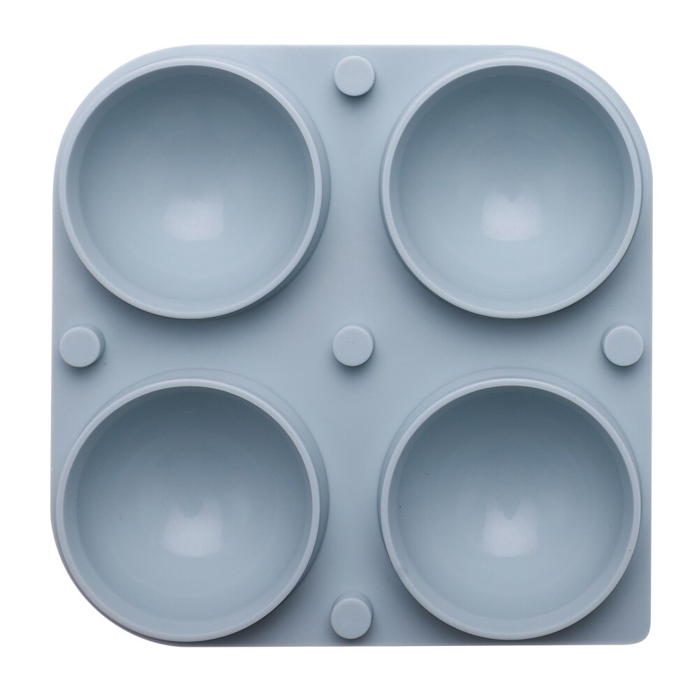 Isbollsmaskin 4 rutnät luktfri matklassad silikon isformbricka husgeråd sdf-ship