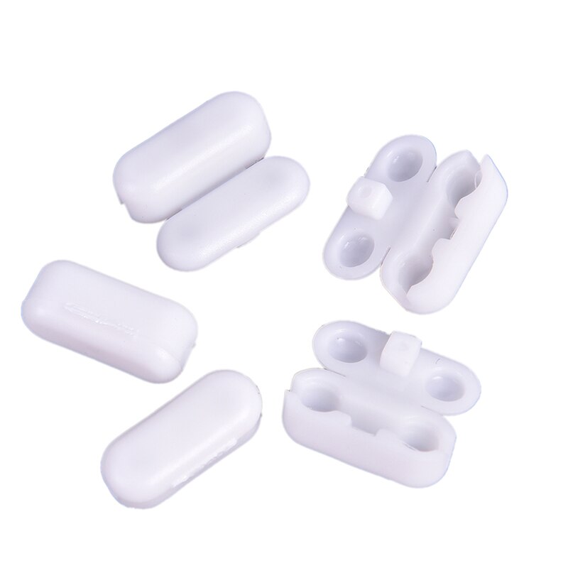 20pcs Vertical Roller Blind Curtain Connector Clips Panel Hanger Bracket Set Joiner Curtain Repair Parts