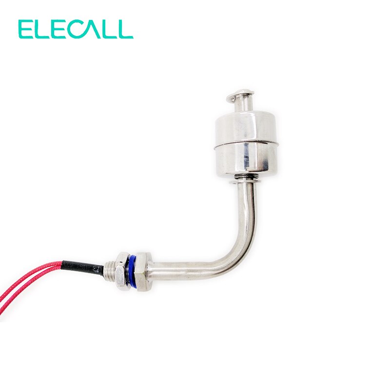 ELECALL Bent Water level Switch float Liquid sensor Stainless Steel Tank Pool Flow sensors ESC7810 110V 220V