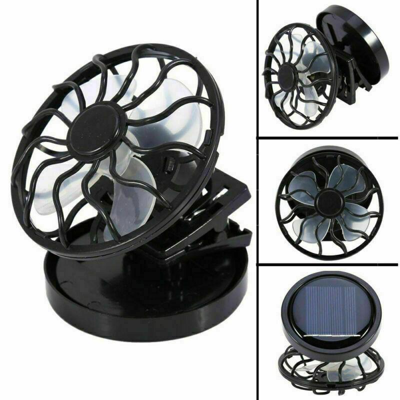 Mini ventilador de energía Solar, dispositivo de con Clip, Panel de energía Solar, célula de refrigeración, Usb, Mini ventilador, ,