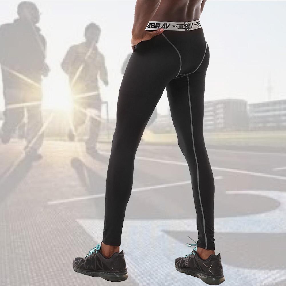 Homem de Secagem Rápida Calças Esportivas de Basquete Collants Execução Calças de Compressão Altamente Elástica Calças de Fitness Musculação Crossfit