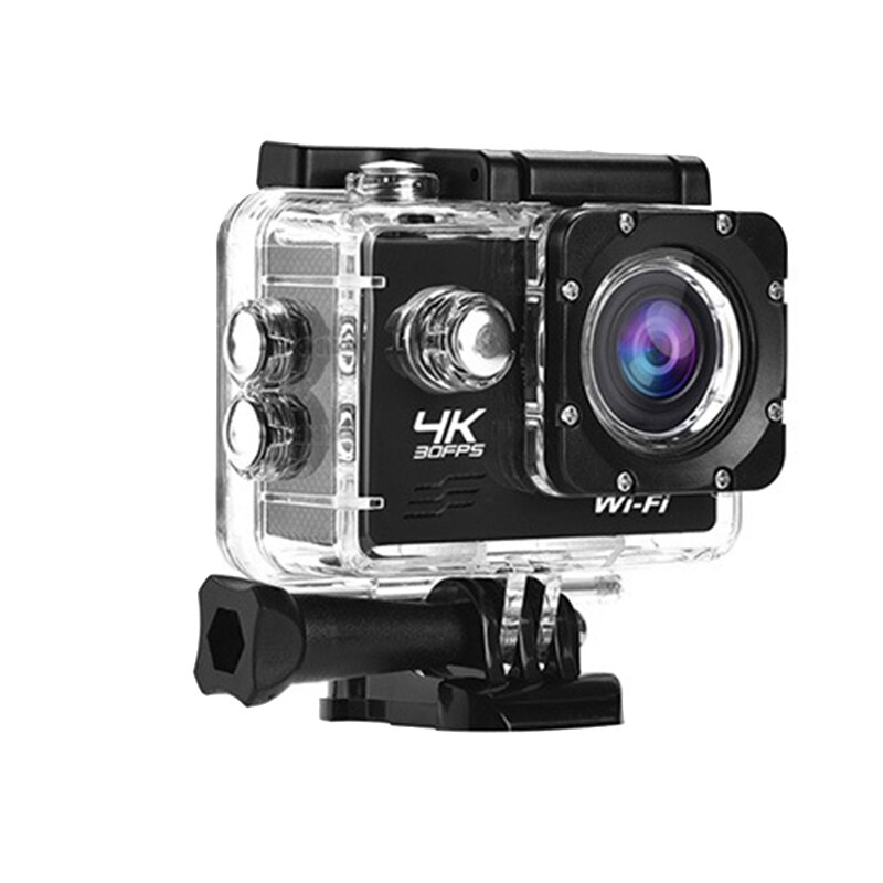 Kamera akcji HD 4K/60Fps Wifi 16MP 2.0 LCD 170D obiektyw kamera na kask 30M iść wodoodporna zawodowiec kamera sportowa kamera wideo
