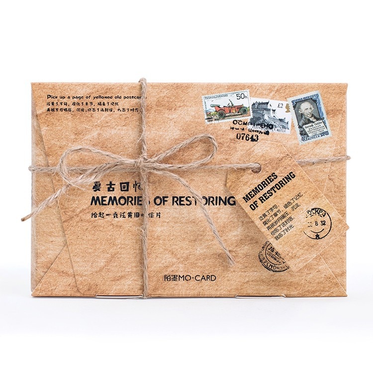 30 kpl/erä vintage lippu sekalaiset elämän postimerkit postikortti onnittelukortti joulukortti syntymäpäiväkortti kortit  xf02