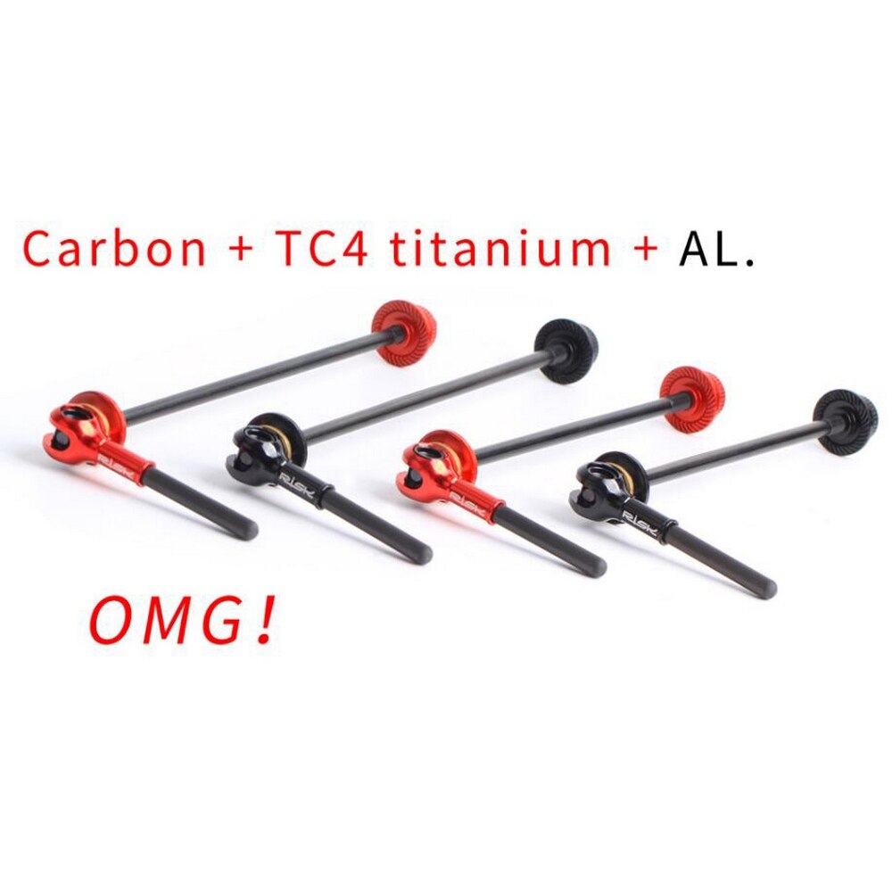 Bicycle Quick Release Skewer Lever Titanium Road Bike Wheel Hub Skewers 100/130 135mm Lightweight Quick Skewers MTB Parts