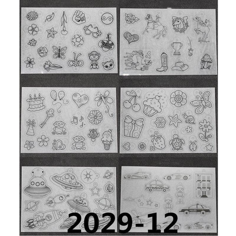 . Heat Shrink Plastic Sheet Kit,Heat Shrinky Sheets Pack