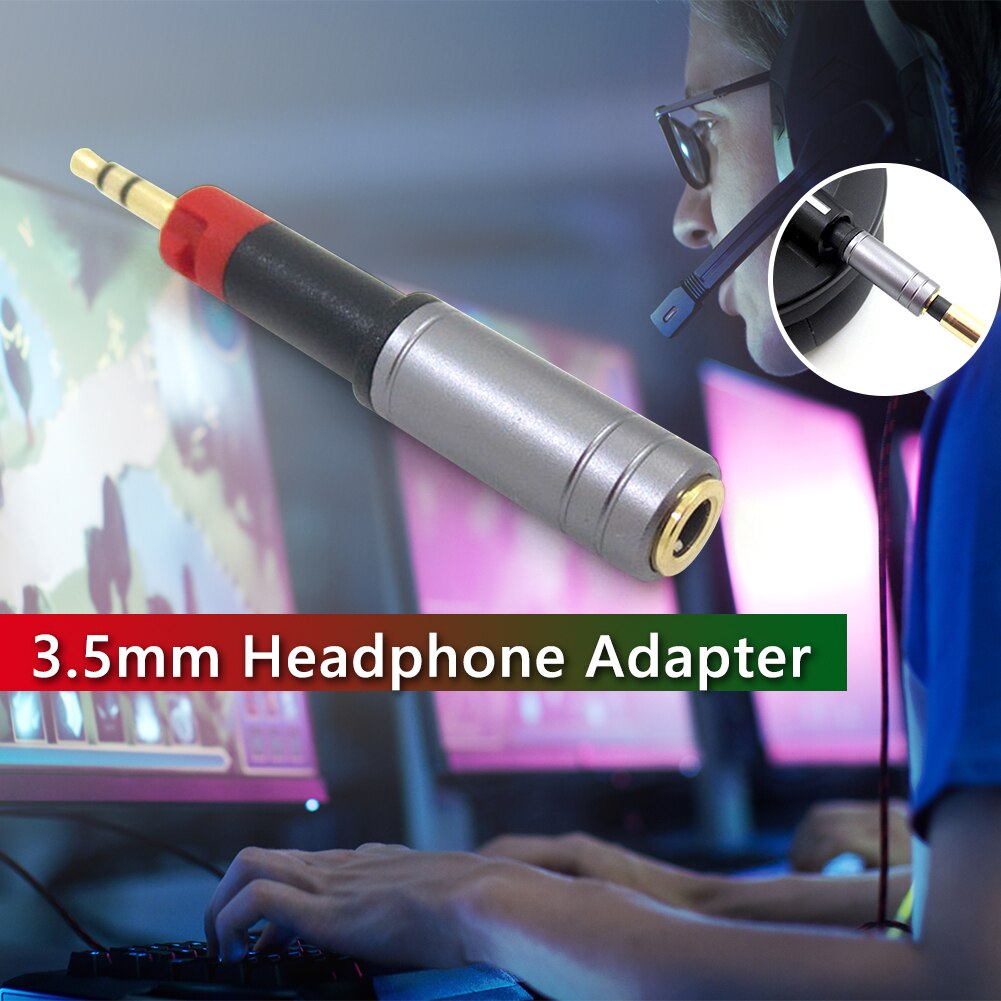 3.5mm Headphone Adapter Jack Plug Converter For Audio-Technica ATH-M70X M40X M50X M60X For Sennheiser- HD518 HD598 HD599