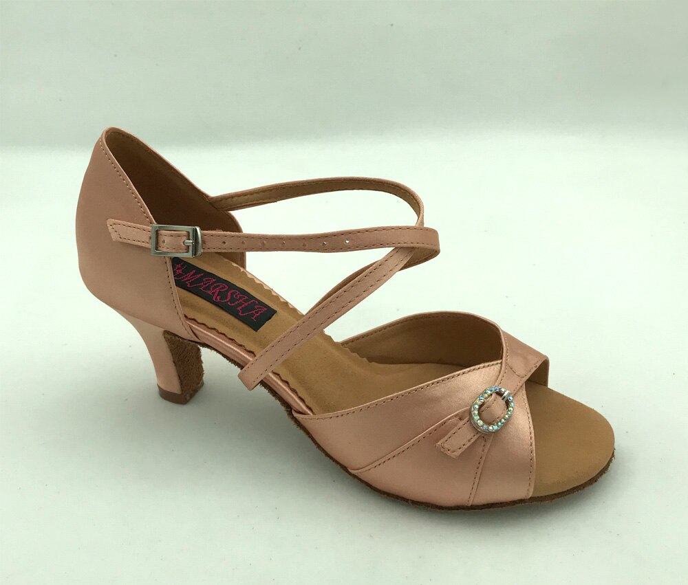 Nueva para mujer zapatos de baile latino baile salsa zapatos para tango y boda zapatos 6235FL2