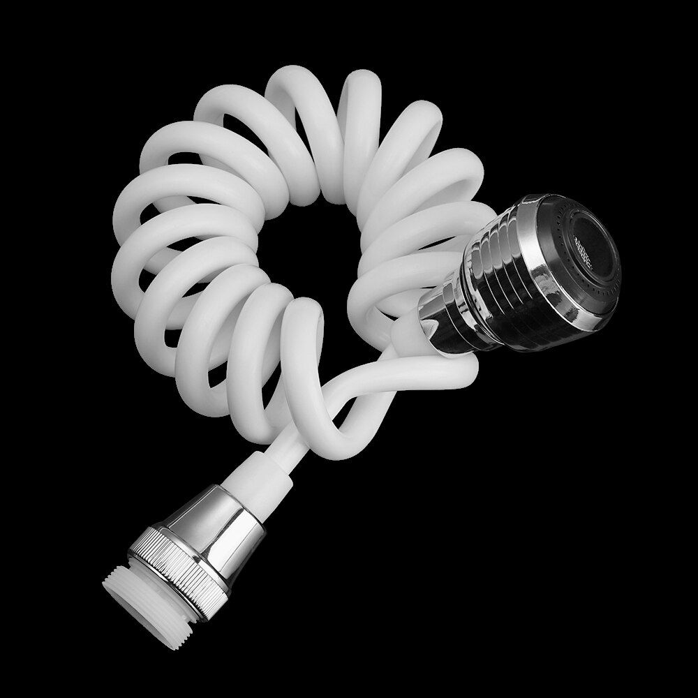 Long Hose Flexible Faucet Extended Sprayer Kitchen Sink Tap Diffuser Rotatable Filter Sprayer Faucet Nozzle Shower Bath Devices