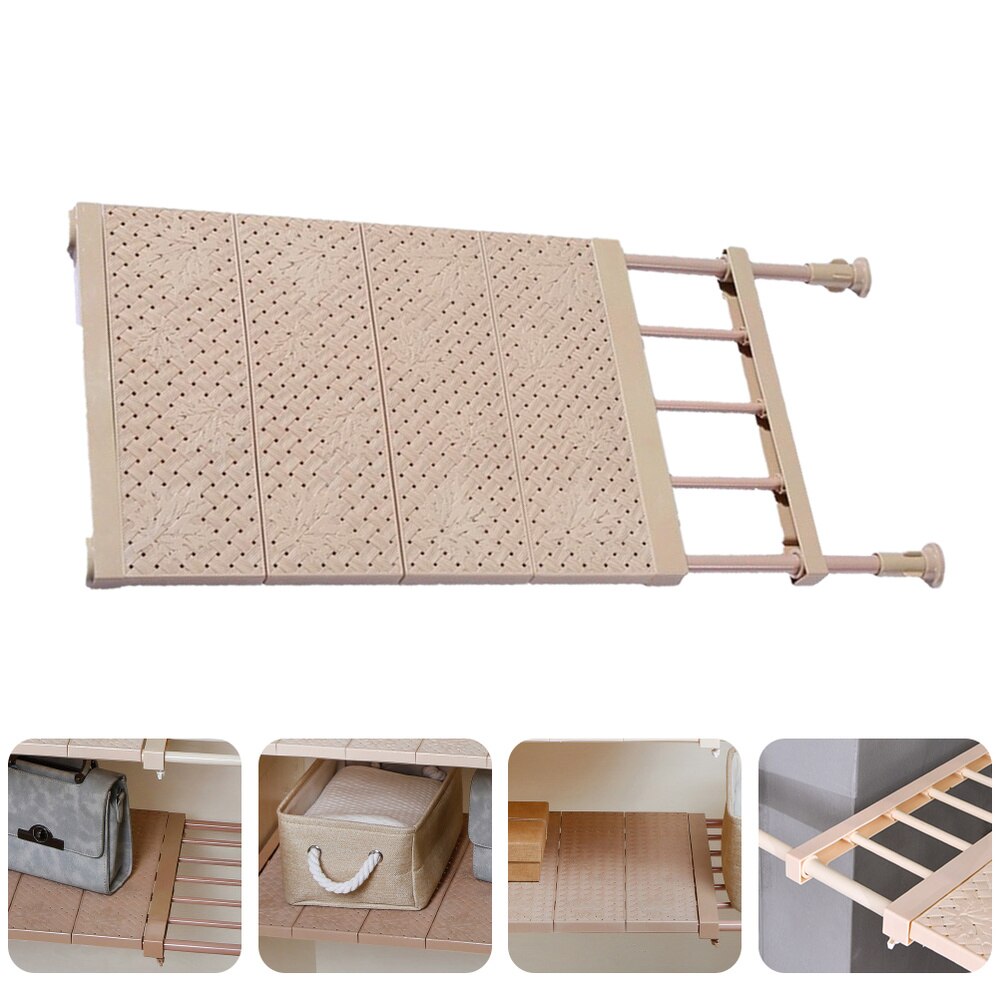 Verstelbare uitschuifbare kast plank verdeler kleding hanger