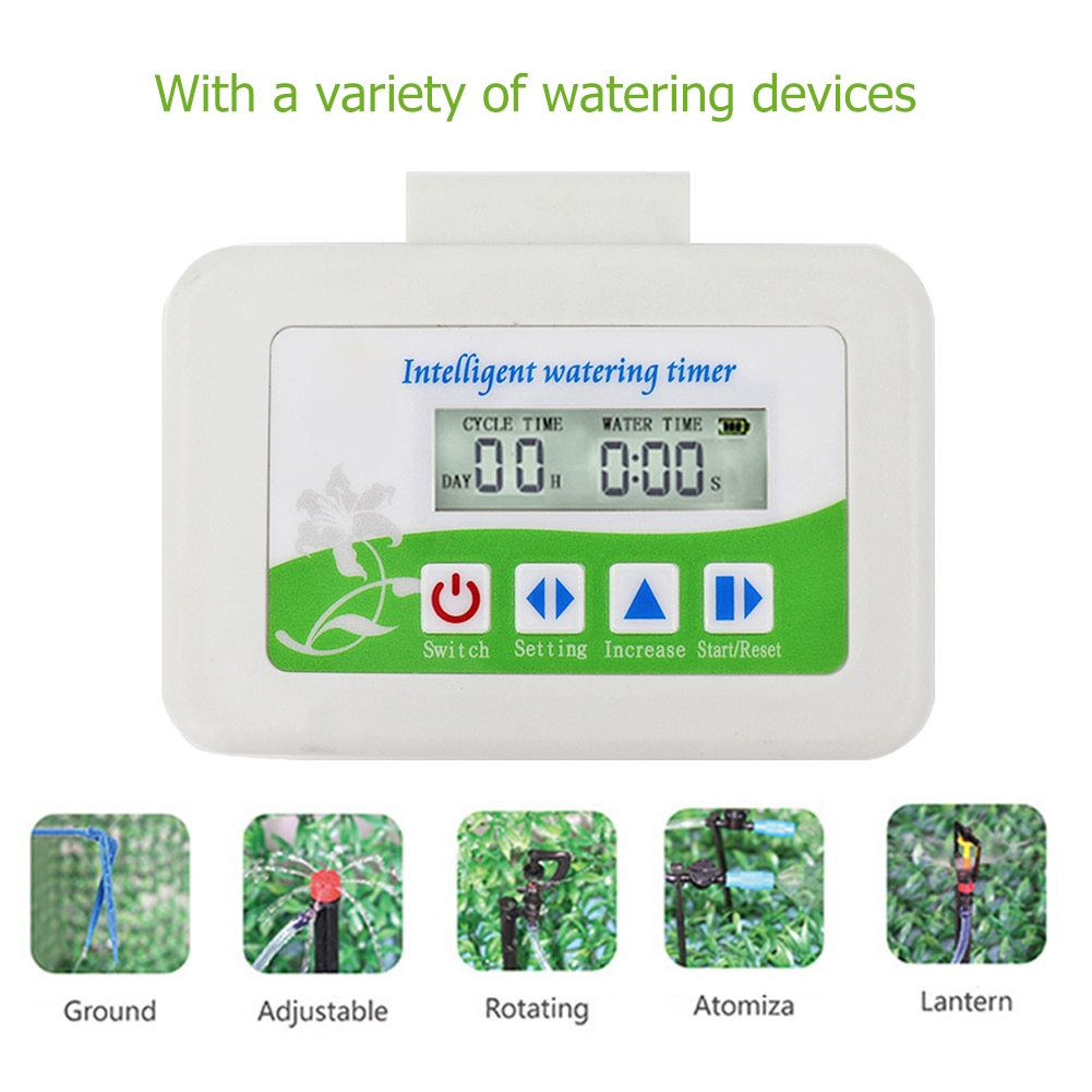 Solar Energy Charging Automatic Watering Device Garden Potted Plant Drip Irrigation Water Pump Intelligent Watering Timer System