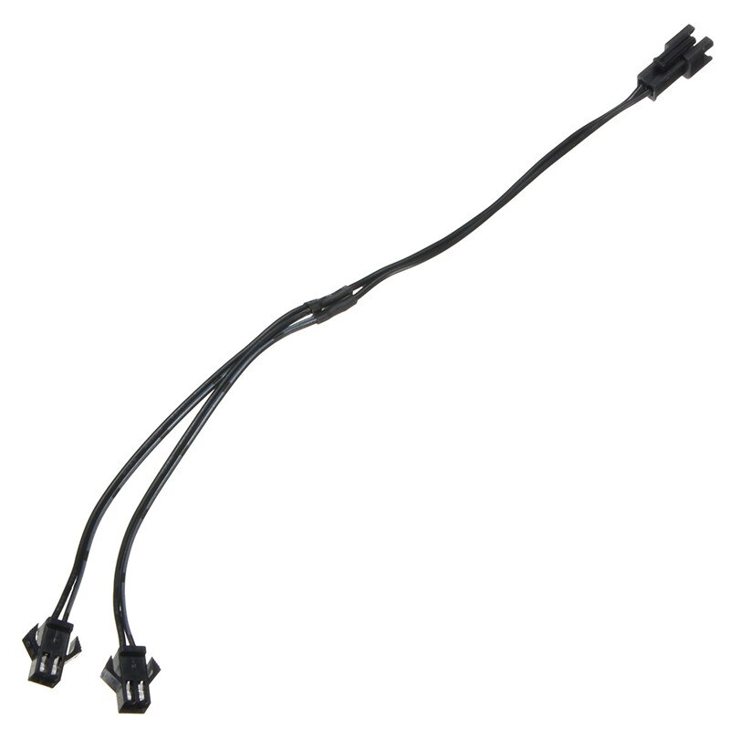 5/4/3/2 in 1 Splitter Cable for EL Wire Neon Light LED Rope Strip Light Conected With Inverter: 2 In 1
