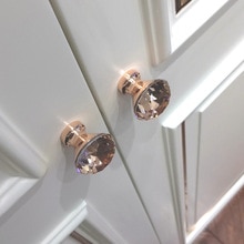 Crystal Diamond Drawer Deurknop Handvat Met Schroeven Home Glas Kast Decor