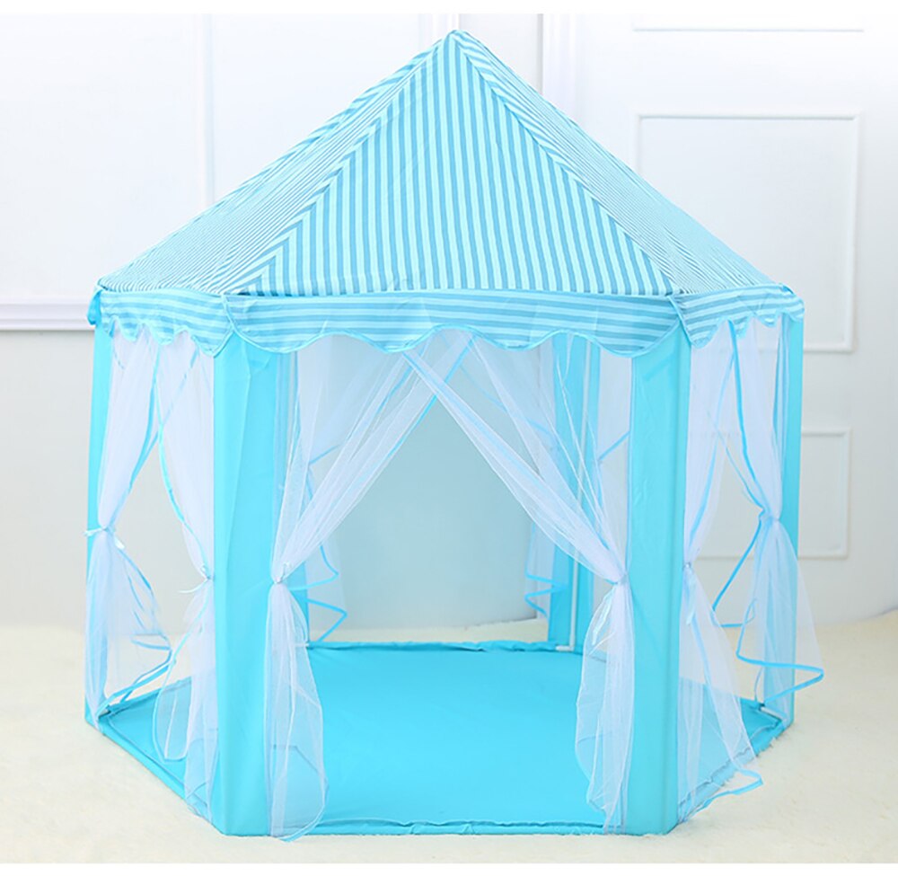 Namiot dziecięcy księżniczka różowy namiot zamkowy Tipi Infantil namiot Tipi dla dzieci przenośny składany domek zabaw dla dzieci: tylko tant A