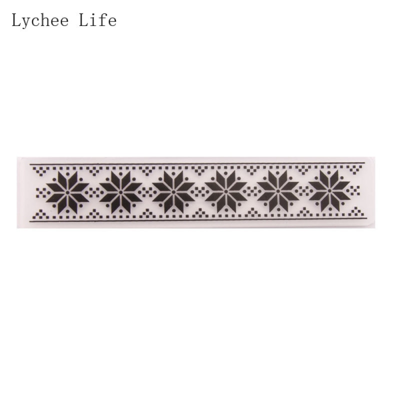 Lychee Leven Bloem Embossing Map Stencil Sjabloon Voor Diy Scrapbook Album Kaart Maken Craft Decoratie
