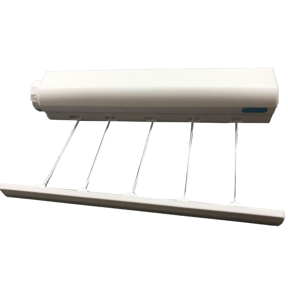 Tendedero telescópico de nailon 3,8, para lavar ropa interior y exterior para pared de perchero, cuerda de secado, tendedero retráctil con carga de 8kg