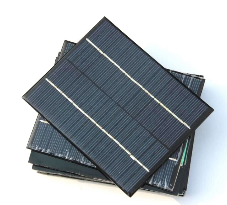 Small powrer ,Epoxy Solar Cell Module 2W 18V Polycrystalline Solar Panel For 12V Battery Charger DIY System Education 136*110MM