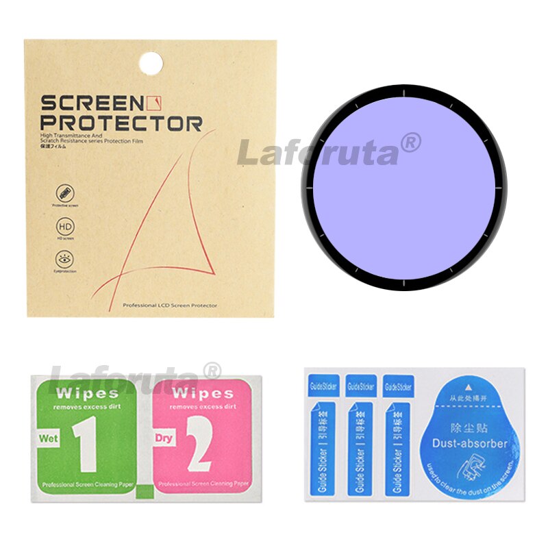 RuenTech Custodia Completa Con Pellicola TPU Per Amazfit GTR 3 / GTR 3 Pro – Cover Flessibile, Protezione Totale, 3 Colori (Nero, Rosa Oro, Blu) - 3