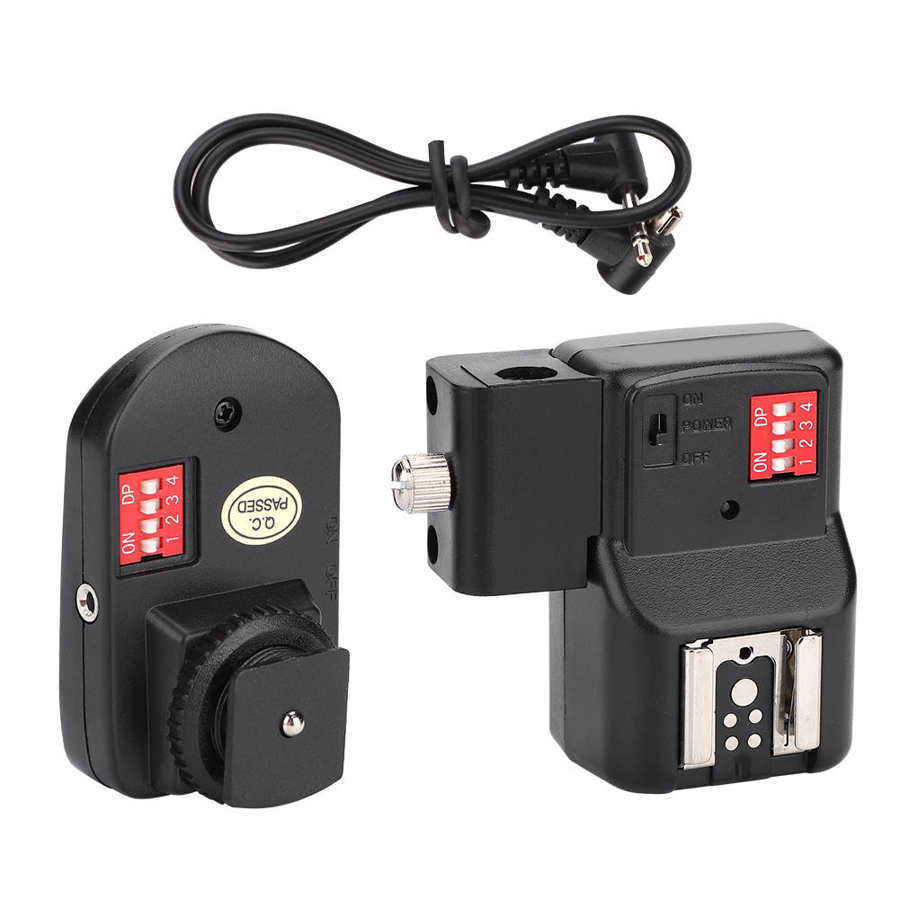 W & S PT-16ne bezprzewodowy uchwyt gorącej stopki wyzwalacz lampy błyskowej nadajnik-odbiornik przewód robić synchronizacji zestaw wyzwalacz lampy błyskowej bezprzewodowa lampa błyskowa wyzwalacz lampy błyskowej