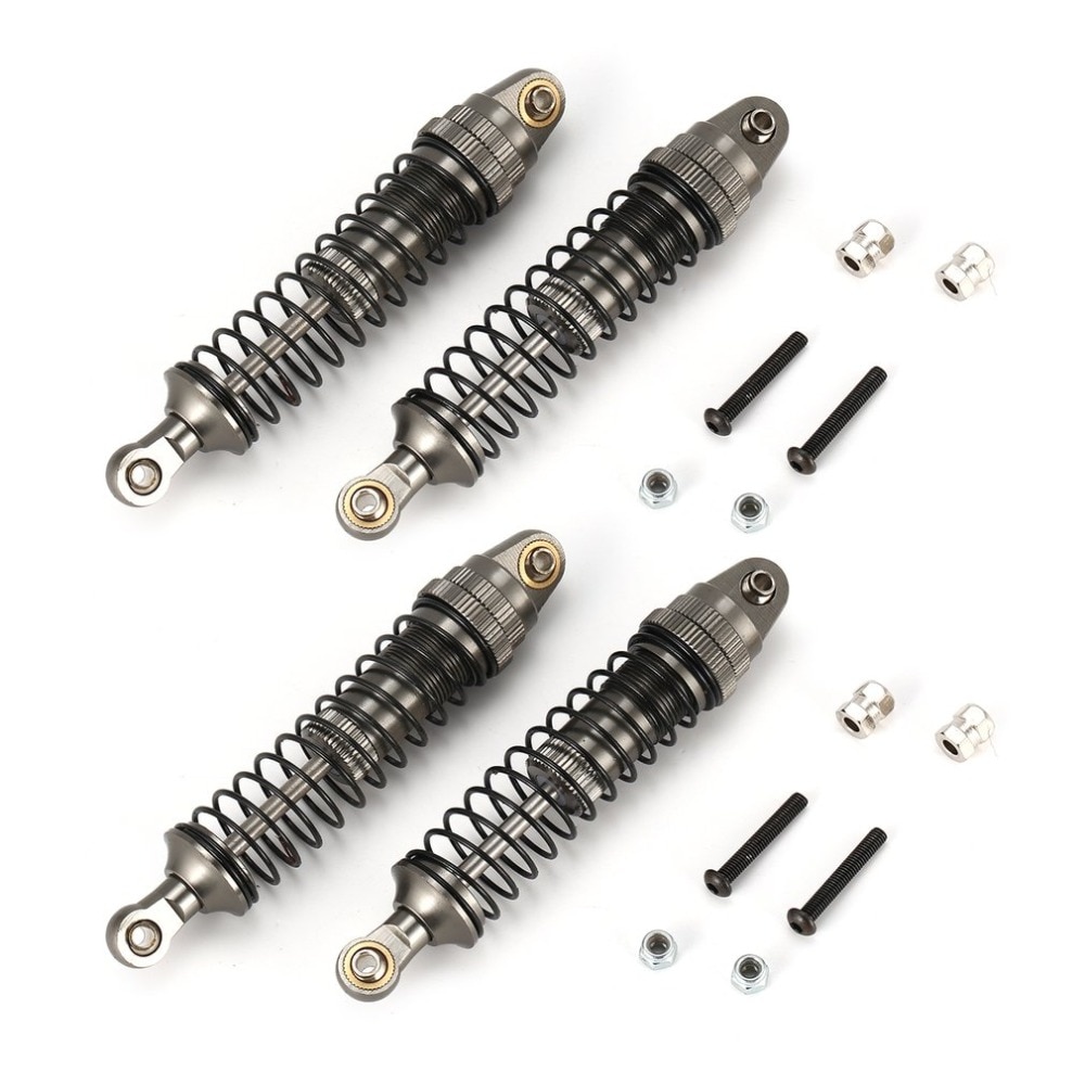 RC Shock Absorbers - 100mm/110mm - Metal - 2Pcs/4Pcs Set - for 1/10 1/12 RC Cars